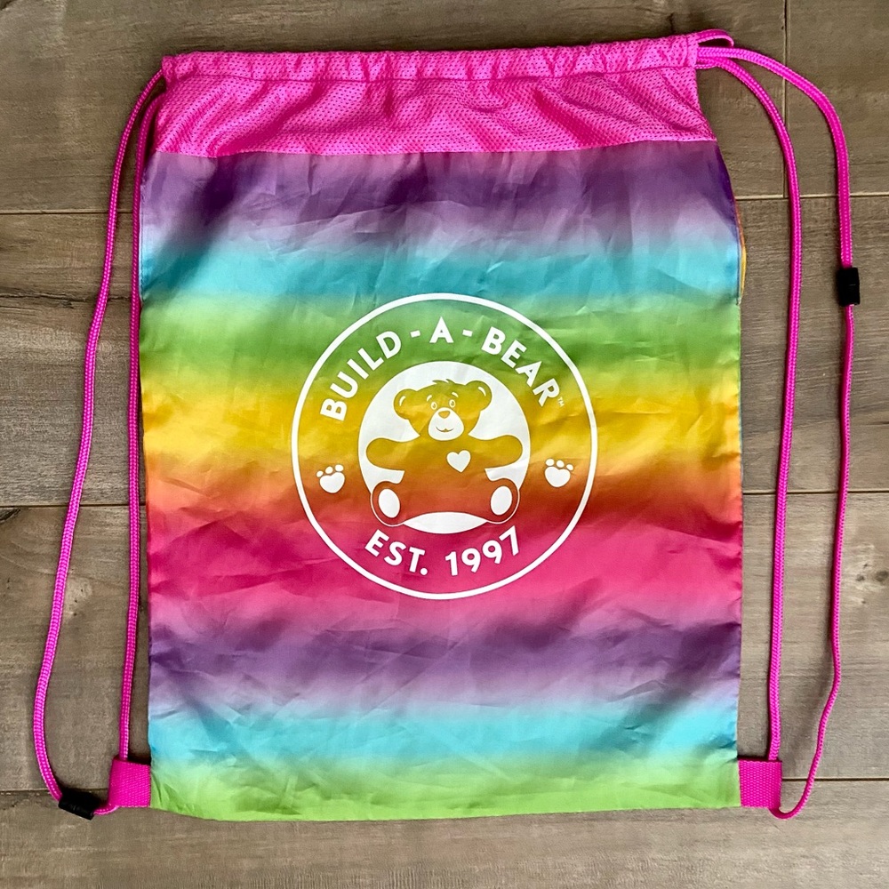 Build-A-Bear Rainbow Reusable Bag - Picture 3 of 6